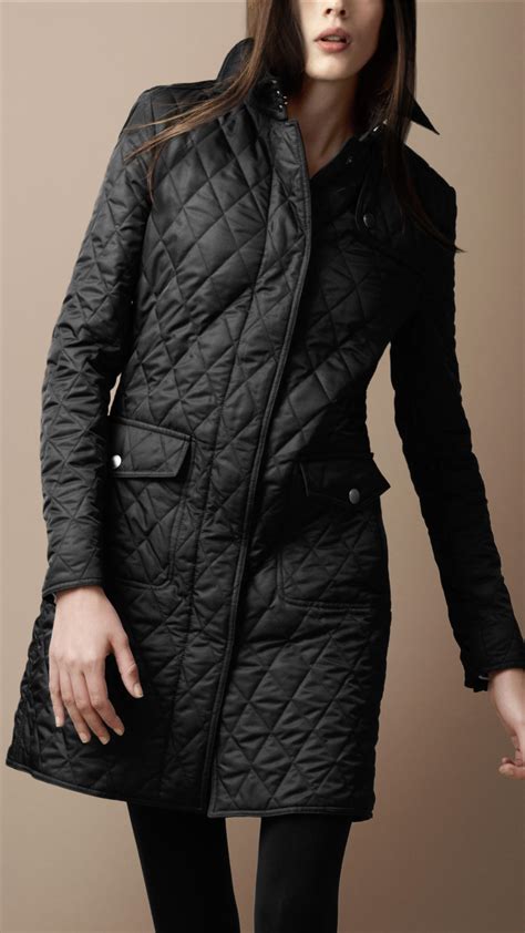 burberry quilted trench coat burberry|Burberry brit trench coat women's.